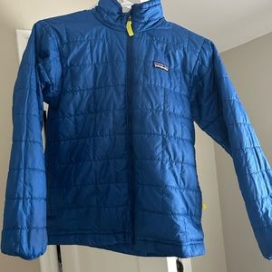 Kids Patagonia Nanopuff - blue size medium